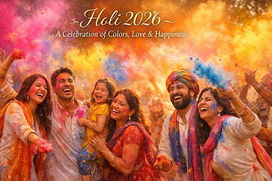 Holi 2026 with our friends