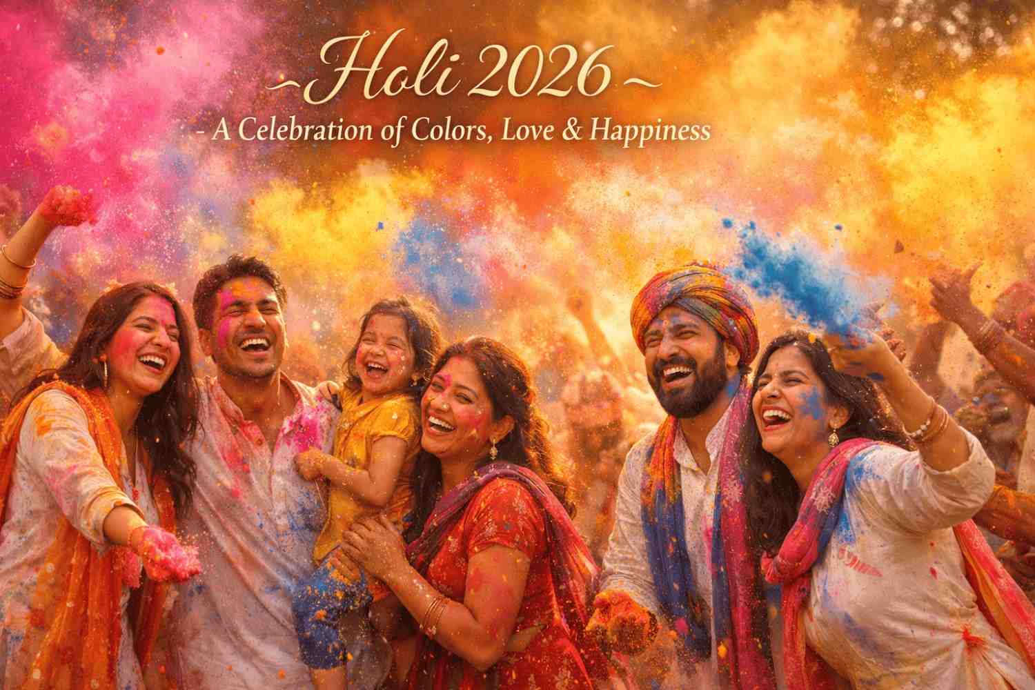 Happy holi 2026